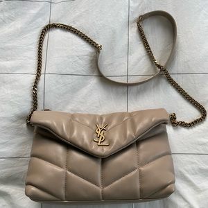 YSL Saint Laurent Puffer Toy Bag in Quilted Lambskin